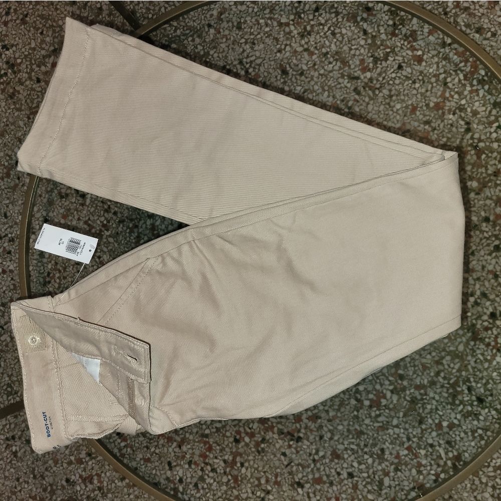 Girl's  Khaki Uniform Long Pants